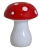 MUCHOMOREK CERAMICZNY MAŁY 9,2X9,2X11,8
