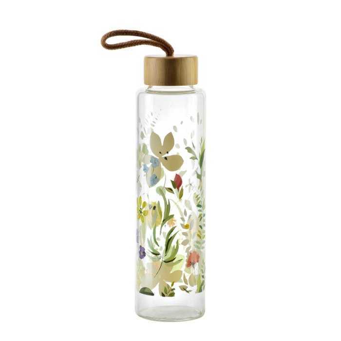 HOLLIE LEAVES BUTELKA 600ML 6,4X4,4X24