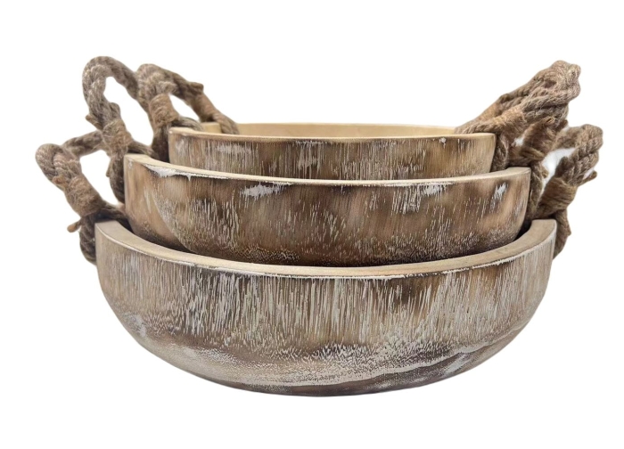 PODSTAWKA Z DREWNA MAŁA 27X27X7