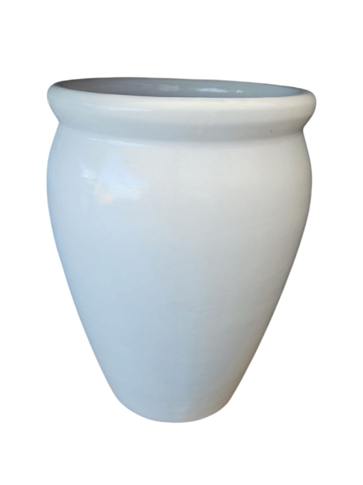 GLAZED DELTA STRETCHED WHITE 27X40CM DUŻA
