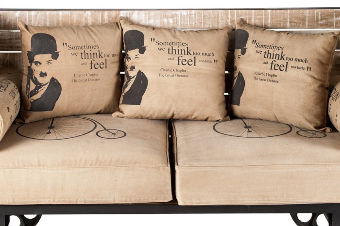 SOFA CHARLIE CHAPLIN 150X90X61CM