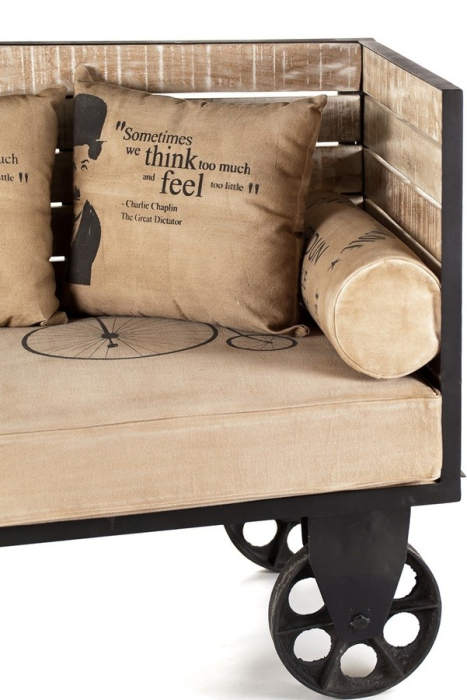 SOFA CHARLIE CHAPLIN 150X90X61CM