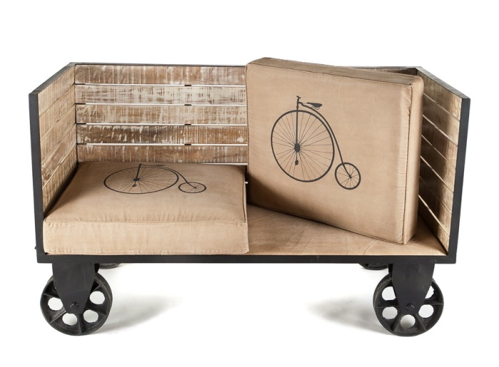 SOFA CHARLIE CHAPLIN 150X90X61CM