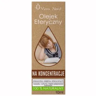 OLEJEK ETERYCZNY NA POLEPSZENIE KONCENTRACJI 10ML