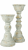 ŚWIECZNIK CERAMICZNY 36X13 CM 1 SZT
