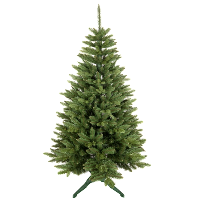 CHOINKA SZTUCZNA ŚWIERK BERGAMO PVC + PE 220x120 CM