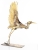 FIGURKA METALOWA CZAPLA 76x15x65 CM