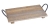 DREWNIANA PODSTAWKA Z UCHWYTAMI 35x18 CM