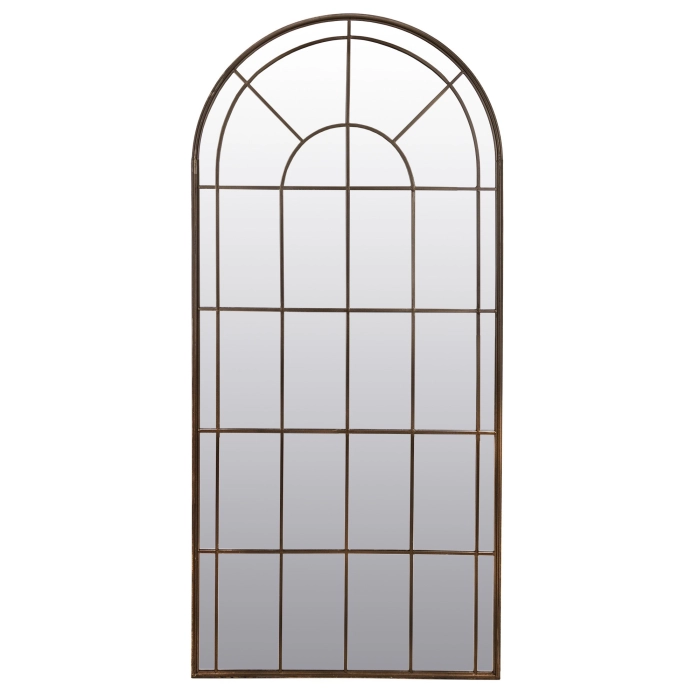 LUSTRO W METALOWEJ RAMIE 175x80,5x2,5 CM
