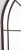LUSTRO W METALOWEJ RAMIE 175x80,5x2,5 CM