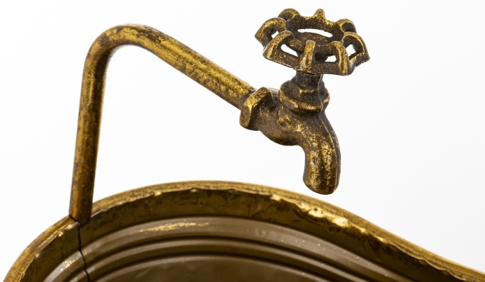 OSŁONKA METALOWA WANIENKA 37x35,5x19,5 CM
