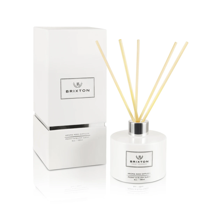 DYFUZOR ZAPACHOWY 180ml PEONIA I SKÓRA ZAMSZOWA