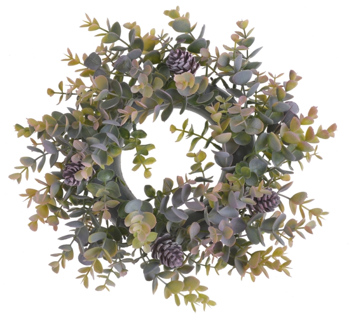 WIANEK EUKALIPTUS Z SZYSZKAMI 30 CM