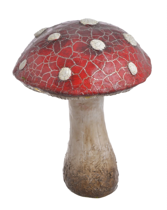 FIGURKA MUCHOMOR CERAMICZNY 15x19 CM