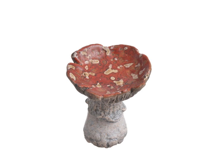 FIGURKA MUCHOMOR GRZYB CERAMICZNY 7x8 CM
