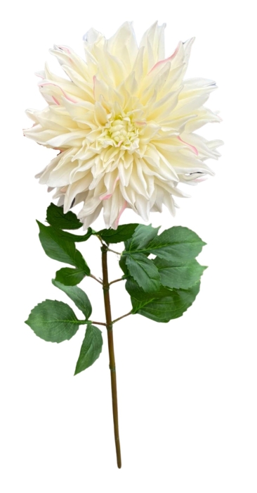 KWIAT SZTUCZNY DALIA BIAŁA 94 CM