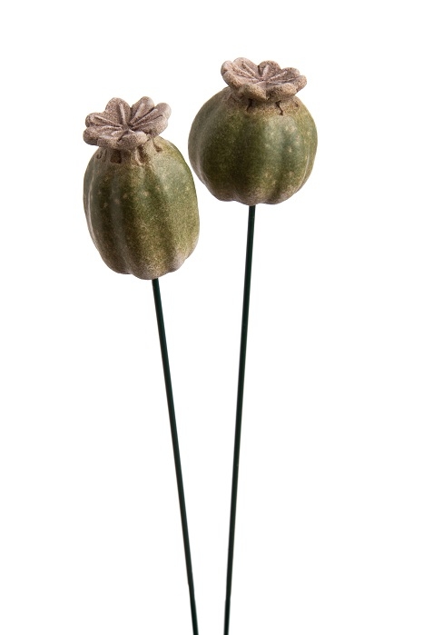MAKÓWKA CERAMICZNA NA PIKU PIK OGRODOWY 40 CM