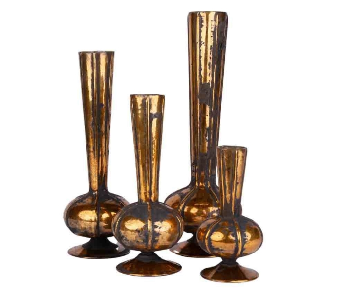 WAZON DEKORACYJNY SZKLANY 1D 8x15 CM GE