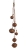 GIRLANDA DZWONKI METALOWE 50 CM