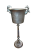 COOLER DO SZAMPANA METALOWY JELENIE 34x89 CM