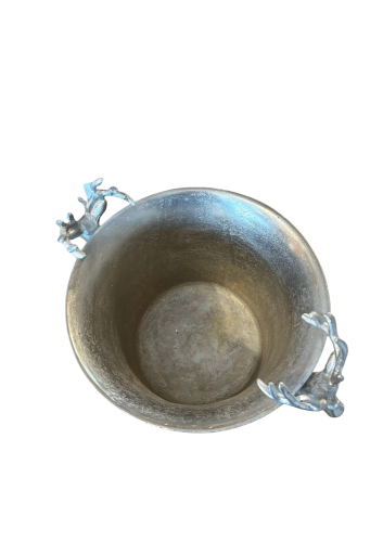 COOLER DO SZAMPANA METALOWY JELENIE 34x89 CM