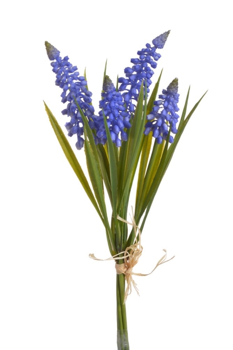 BUKIET SZAFIRKÓW SZTUCZNYCH 4 SZT