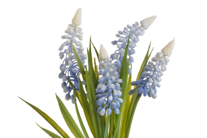 BUKIET SZAFIRKÓW SZTUCZNYCH 4 SZT